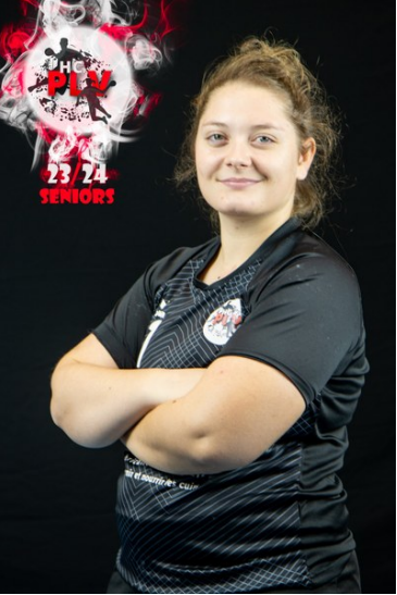 Photo de profil de Ricloux Sarah, coordinatrice des équipes et joueuse de l'équipe sénior A du club de handball de pouilley les vignes.