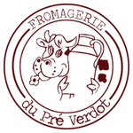 Logo Sponsor Fromagerie du pré verdot du Club de handball de Pouilley les vignes.
