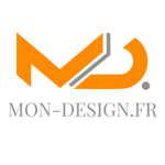 Logo Sponsor Mon-design.fr du Club de handball de Pouilley les vignes.