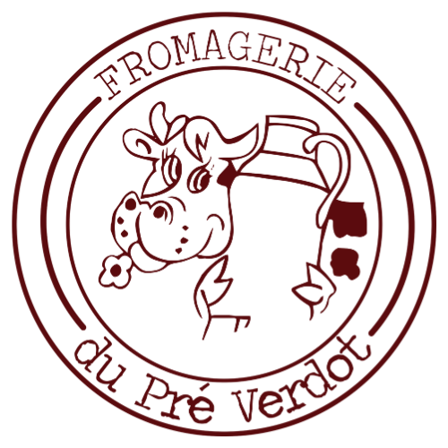 Logo Sponsor Fromagerie du pré verdot du Club de handball de Pouilley les vignes.