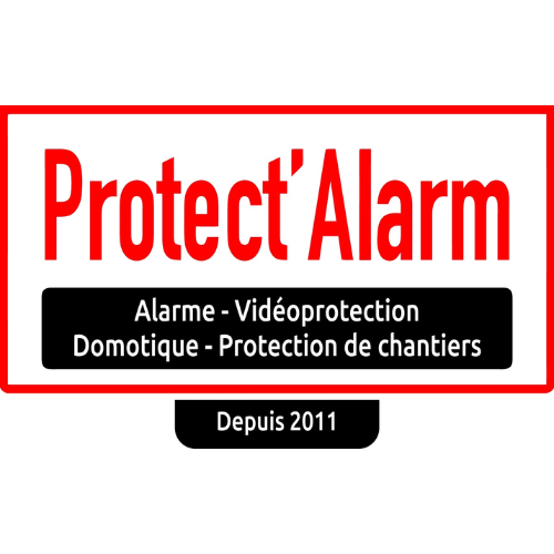 Logo Sponsor Protect'Alarm du Club de handball de Pouilley les vignes.
