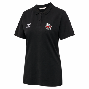 Polo noir – Femme